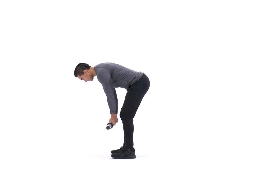 Как накачать спину со штангой
